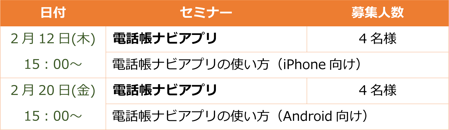 スマホセミナー